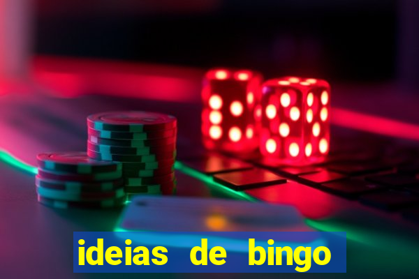 ideias de bingo para o natal